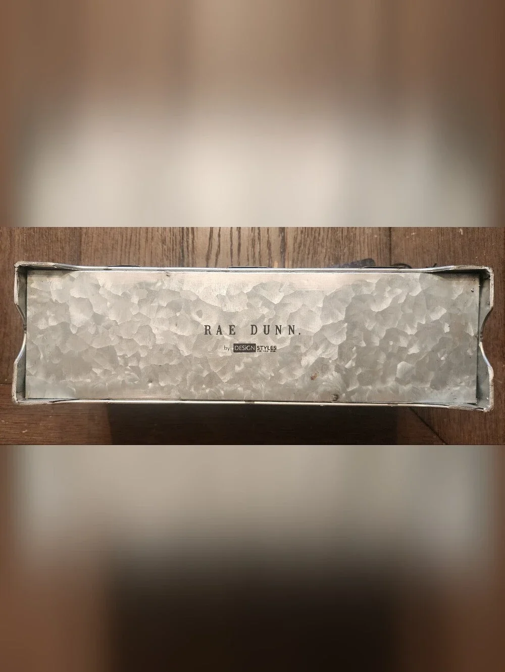 NWT Rae Dunn Galvanized Pencil/Pen Holder, 12